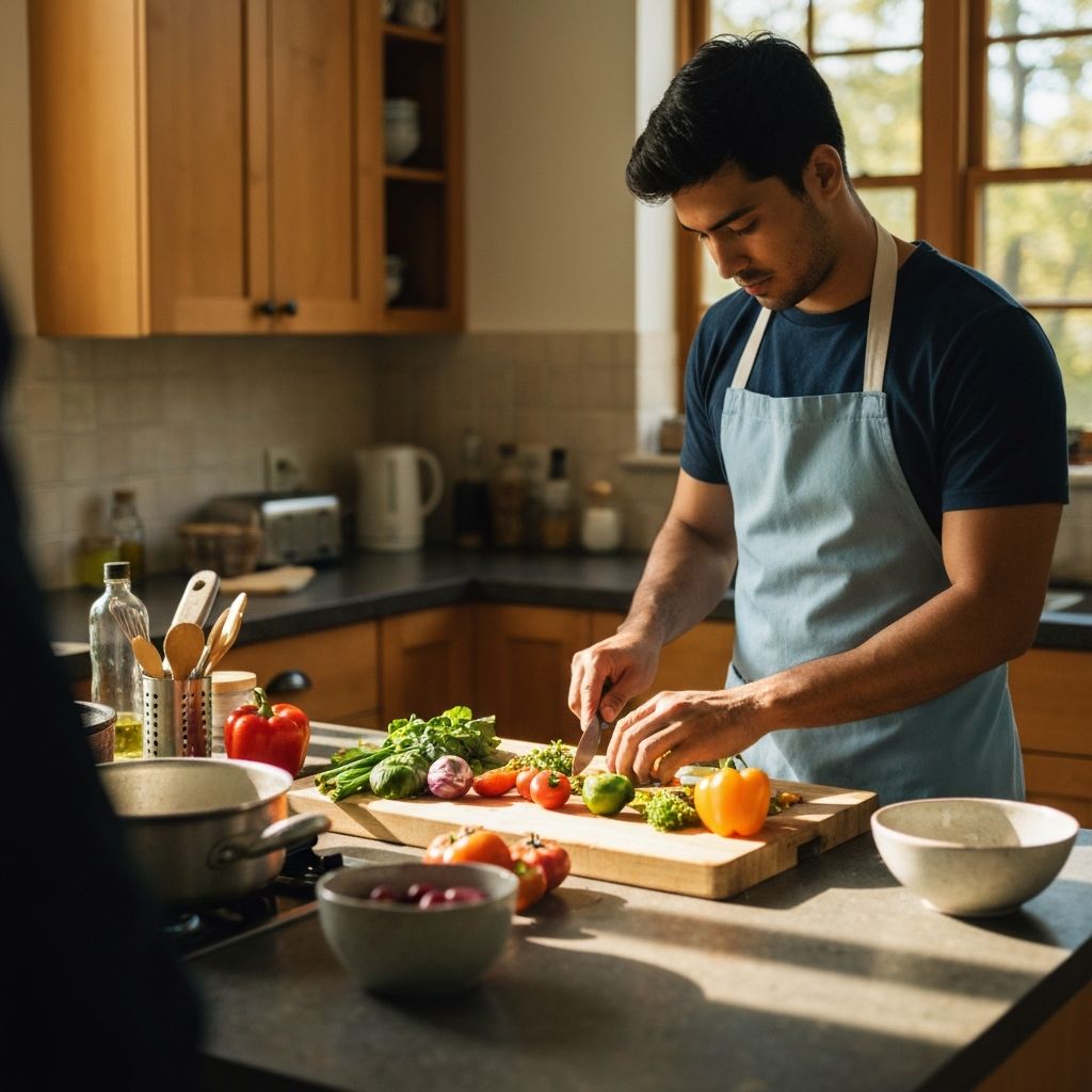 Healthy meal preparation